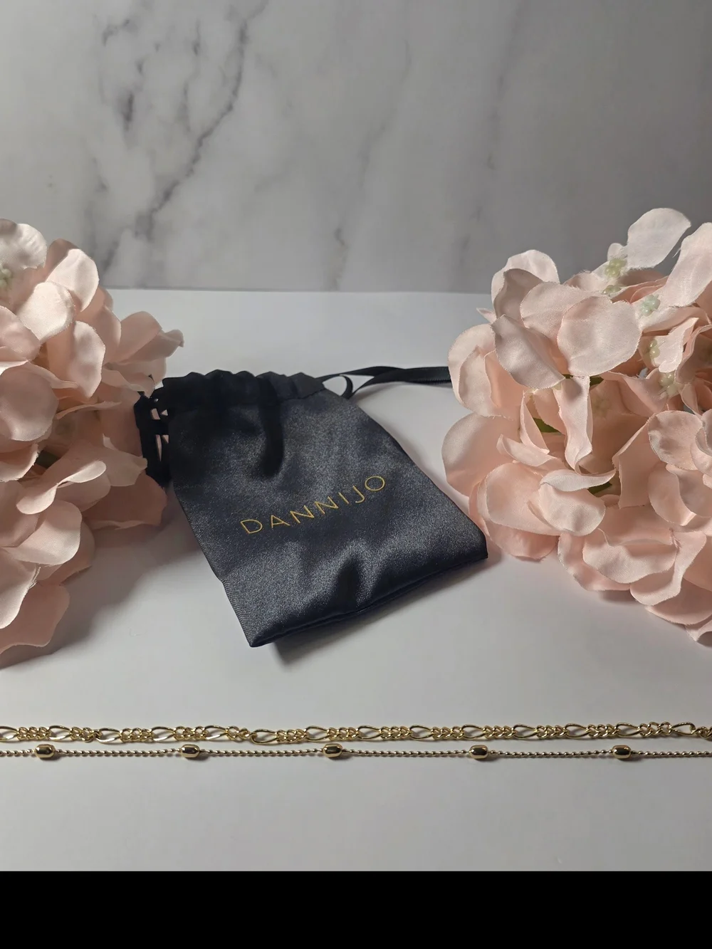 DANNIJO - Double Gold Chain Ankle Bracelet